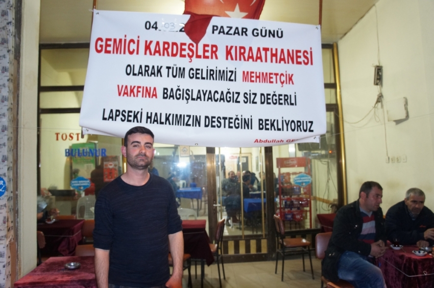 Kazandığı çay paralarını TSK’ya bağışladı