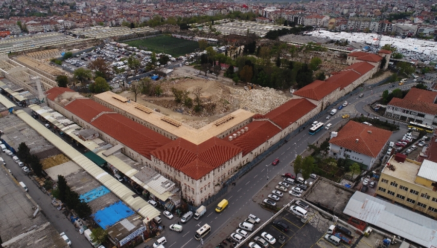 Rami Kışlası’ndaki son durum havadan görüntülendi