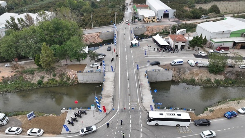 Bursa Büyükşehir'den Samanlı'ya 2 köprü