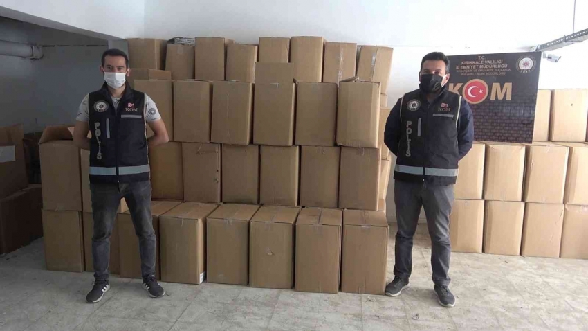 1,5 ton kaçak tütün ile yakalanan 3 şüpheli serbest bırakıldı