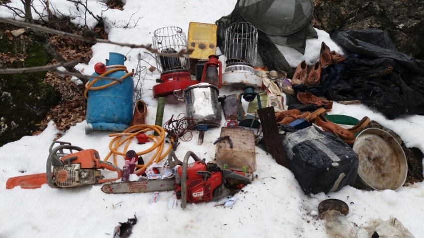 Tunceli’de PKK’nın kullandığı 5 sığınak imha edildi