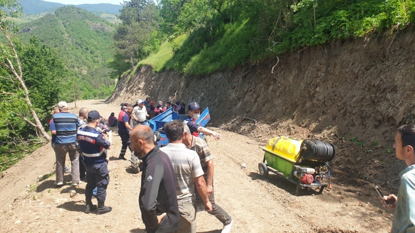 Kontrolden çıkan patpat tarlaya uçtu: 4 yaralı