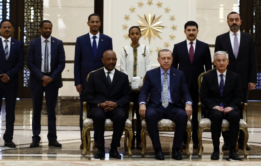 Erdoğan Etiyopya Büyükelçisini kabul etti