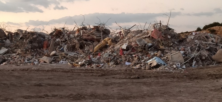 Deprem molozlarına özel güvenlik önlemi