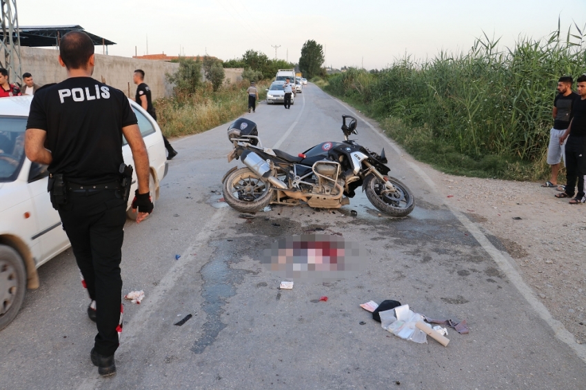 Adana’da kaza: 2 polis yaralı