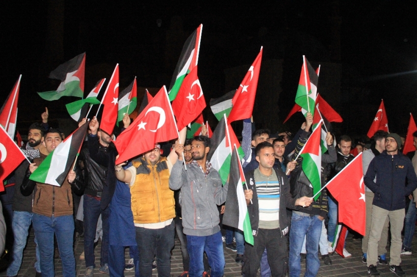 Ayasofya Meydanı’nda İsrail protestosu