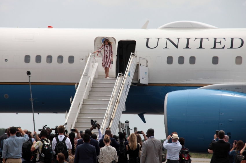 Melania Trump Afrika’da