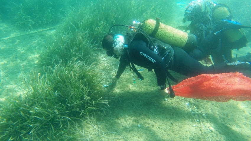 Denizden 6 ton çöp çıktı