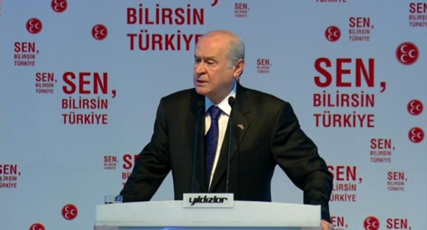 Bahçeli: HDP hariç her partiyle koalisyona açığız