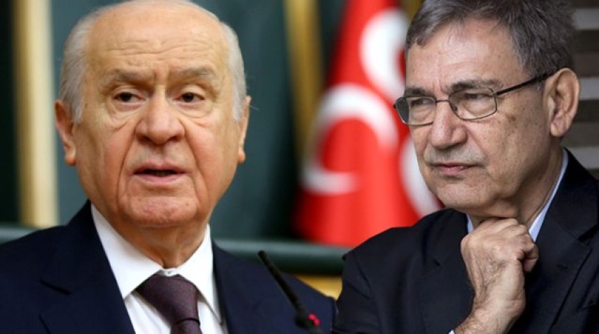 Bahçeli'den Orhan Pamuk'a: Bir yazar müsveddesi...