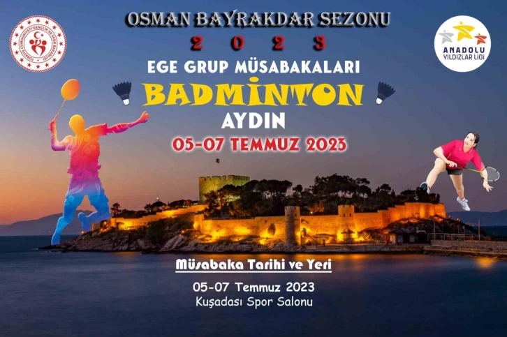 Badminton Analig Ege Grup müsabakaları Aydın’da başlıyor
