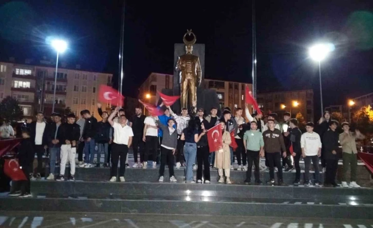 Bafra’da Gençlik Yürüyüşü
