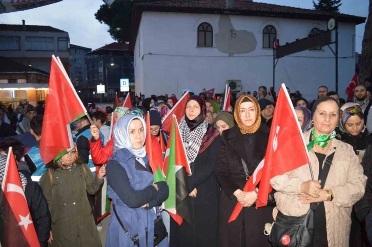 Bafralılar Filistin için yürüdü
