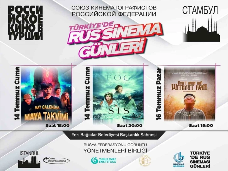 Bağcılarlılar Rus film dünyasını yakından tanıyacak
