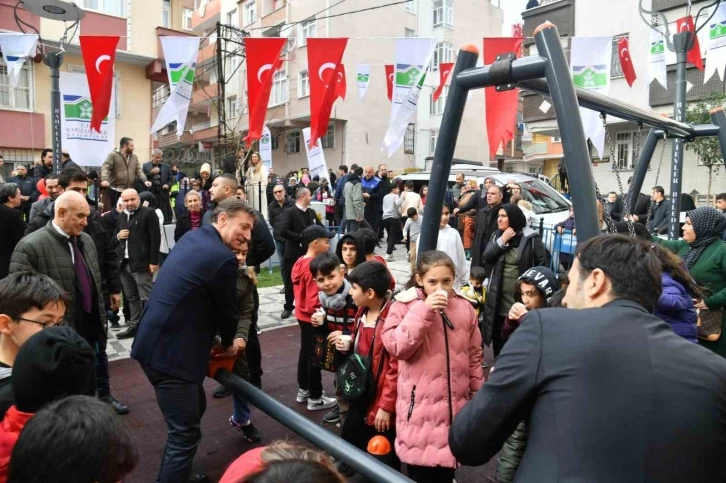 Bahçelievler’de 4 parkın toplu açılış töreni yapıldı
