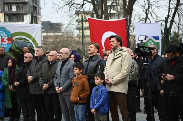 Bahçelievler kent korusunun tanıtımı yapıldı
