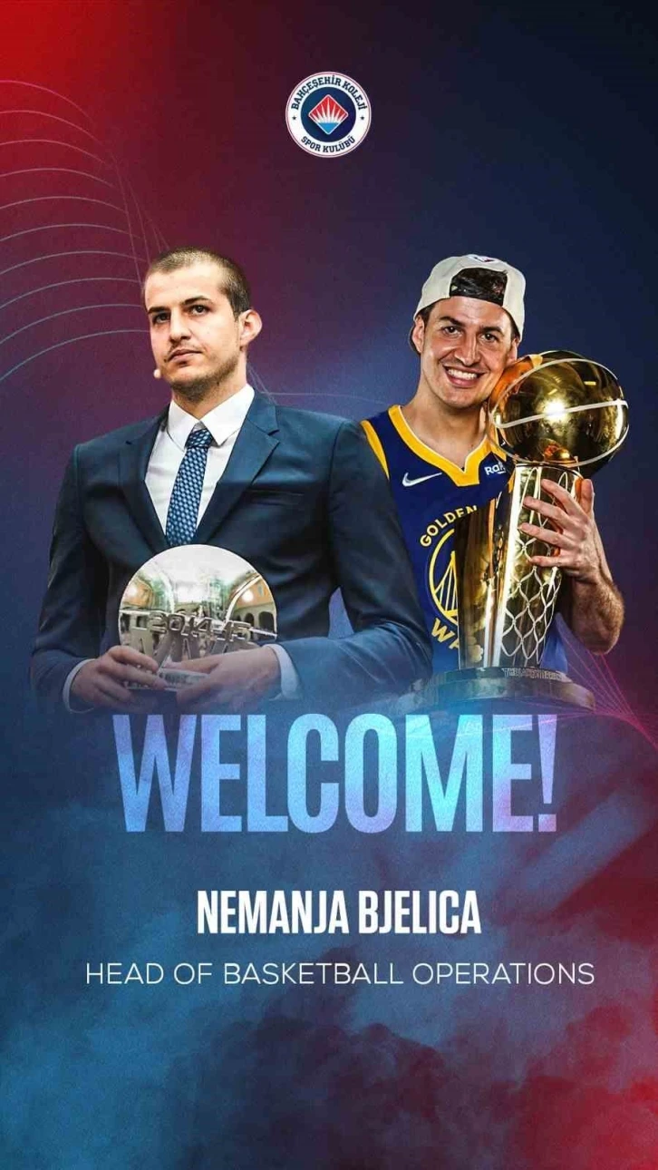 Bahçeşehir Koleji’nin yeni sportif direktörü: Nemanja Bjelica
