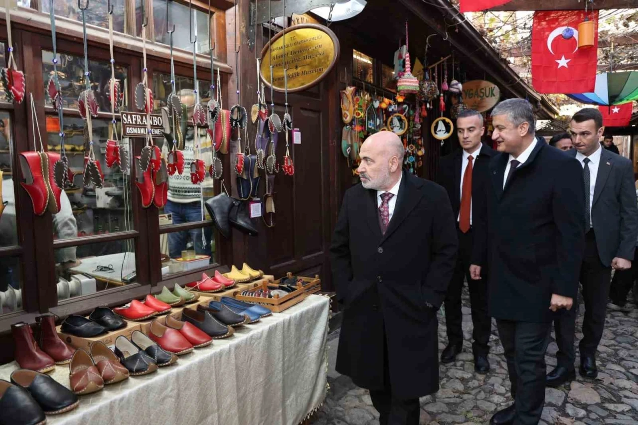 Bakan Yardımcısı Sağlam Karabük’te incelemelerde bulundu
