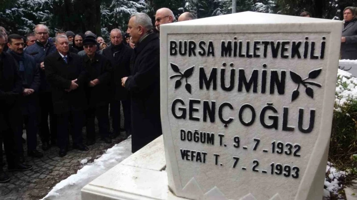 BAL-GÖÇ Kurucu Başkanı Mümin Gençoğlu kabri başında anıldı