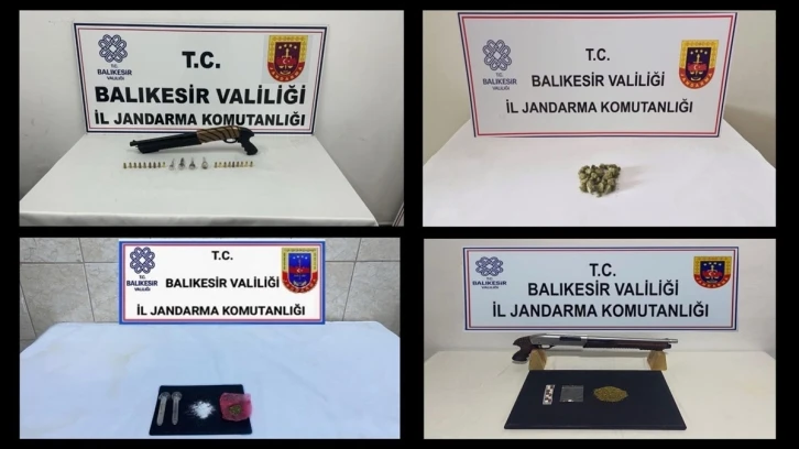 Balıkesir’de uyuşturucu operasyonu 7 gözaltı
