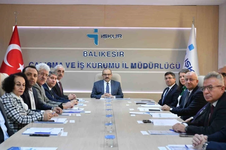 Balıkesir’in "istihdam geleceği" konuşuldu
