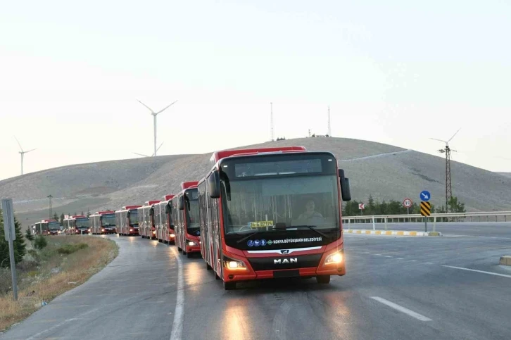 Başkan Altay: "Alımını yaptığımız 50 doğal gazlı ve hibrit otobüsün 8’i daha şehrimize geldi"
