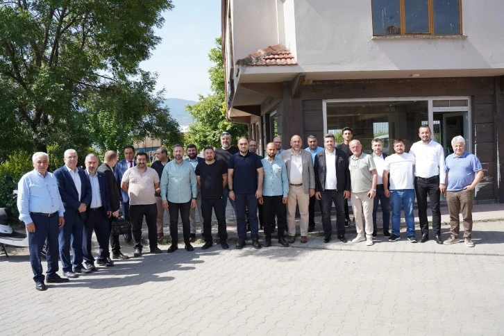 Başkan Aydın esnaf ve esnaf temsilcileri ile bir araya geldi