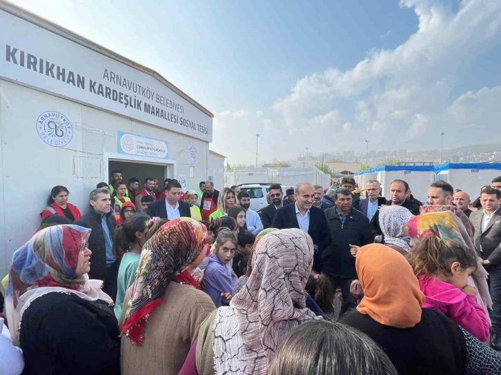 Başkan Baltacı’dan depremzede çifte sürpriz ziyaret
