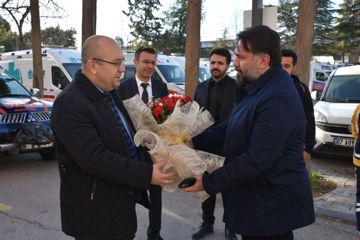 Başkan Başaran, “Sağlık çalışanlarımızın tıp bayramını kutluyorum”
