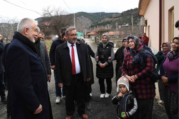 Başkan Başdeğirmen, Minasın Küme Evlerin kanalizasyon ve doğalgaz problemini çözdü
