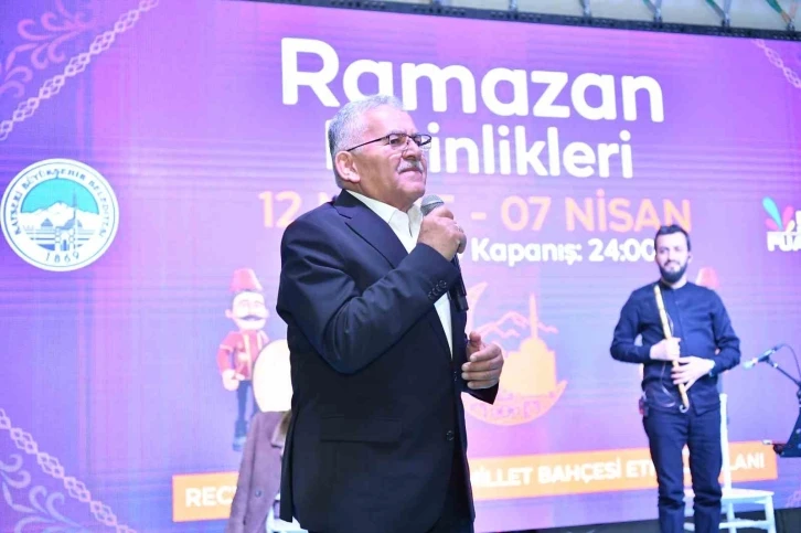 Başkan Büyükkılıç Ramazan Etkinlikleri’ne katıldı
