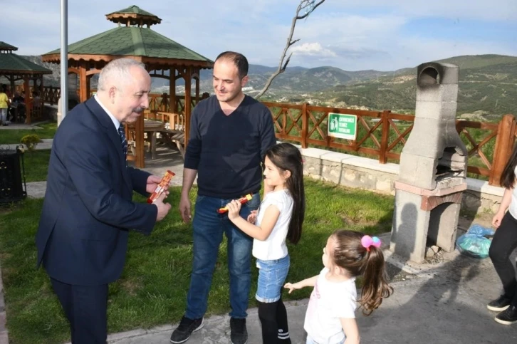 Başkan Çelik: “Serçoban mesire alanı sosyal yaşama renk kattı”
