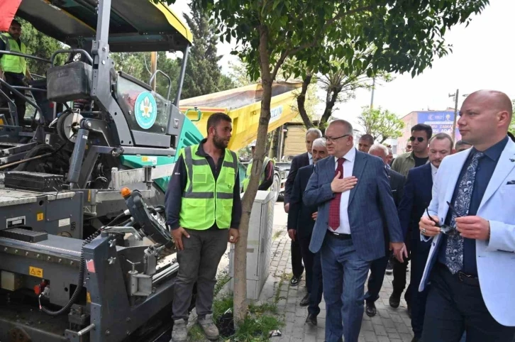 Başkan Ergün Soma’da temaslarda bulundu
