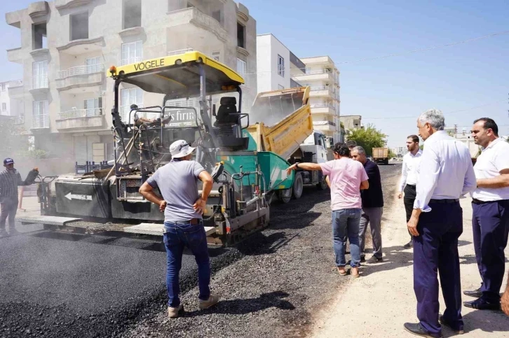 Başkan Hallaç: “Beton asfalt çalışmalarımıza başladık”
