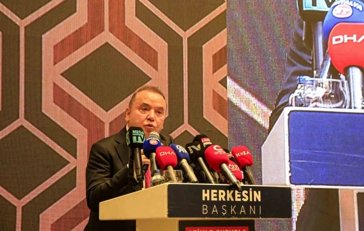 Başkan Muhittin Böcek: "Antalya’da Antalya’nın ittifakı kurulmuştur"
