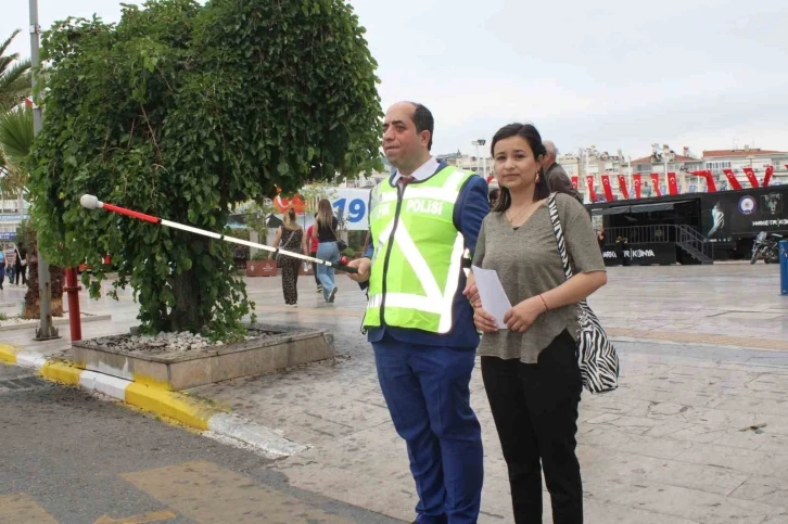 Başkan Özen’in beyaz baston çağrısı yanıtsız kalmadı
