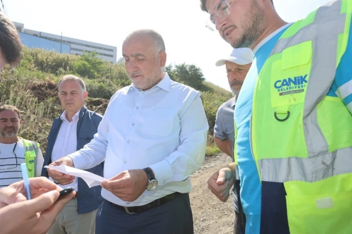 Başkan Sandıkçı: "Canik’imize ömürlük eserler kazandıracağız"
