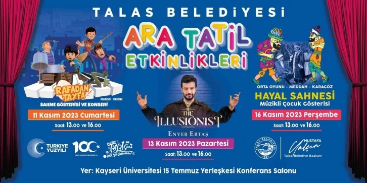 Başkan Yalçın’dan çocuklara ara tatil hediyesi
