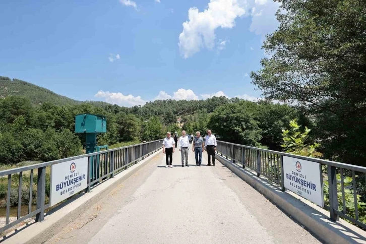 Başkan Zolan, yapılan köprüleri yerinde inceledi
