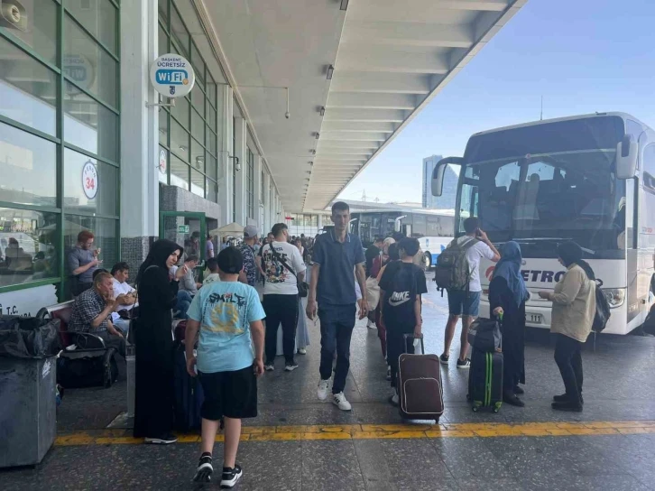 Başkentte bayram tatili dönüş yoğunluğu başladı
