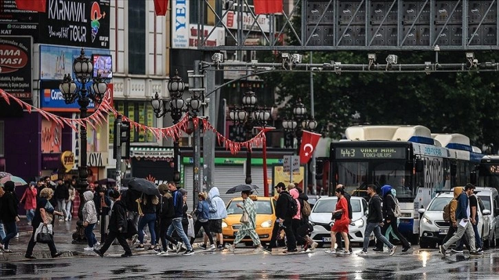 Başkentte sağanak etkili oldu