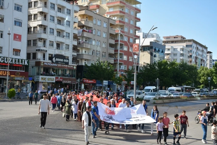 Batman’da gençlik yürüyüşü
