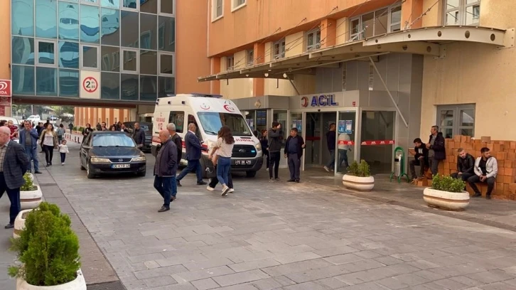 Batman’da hasta yakını hastanede dehşet saçtı: Bebek ve güvenlikçi yaralandı
