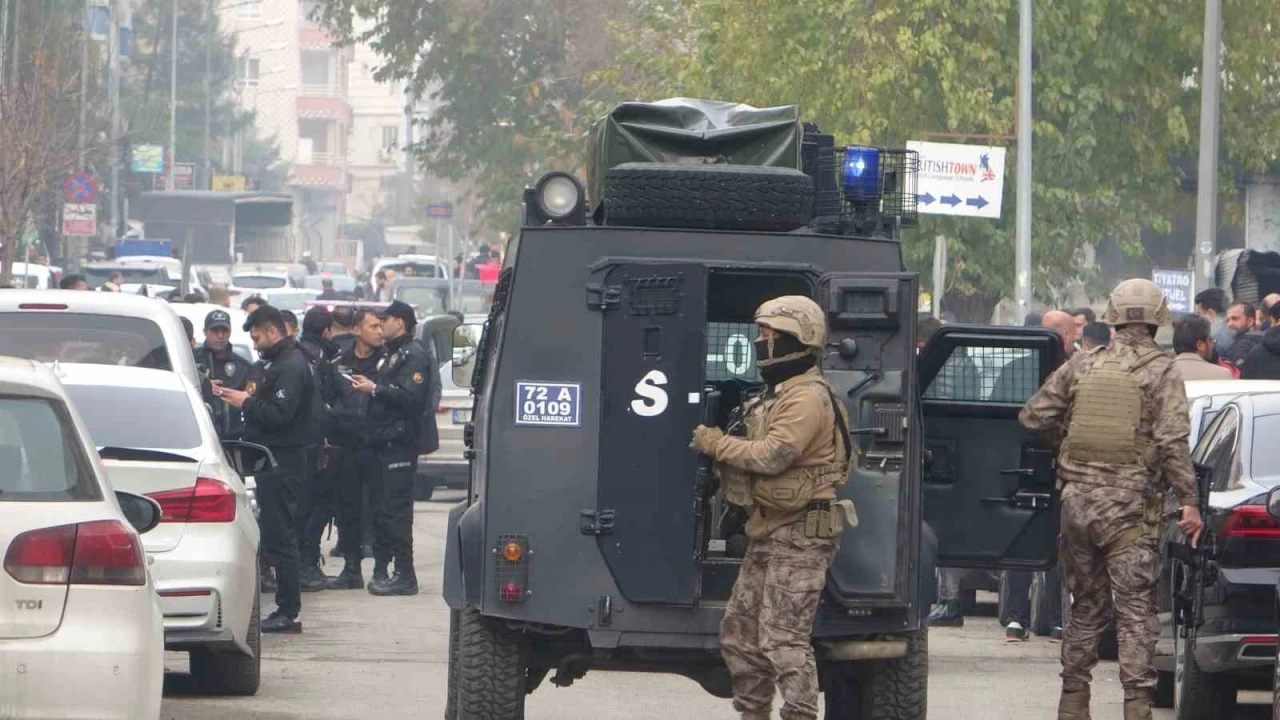 Batman’da iki grup arasındaki kavgaya polis müdahalesi
