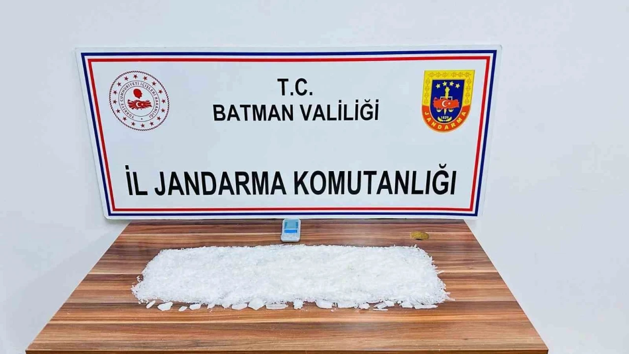 Batman’da uyuşturucu taciri jandarma operasyonu ile yakalandı
