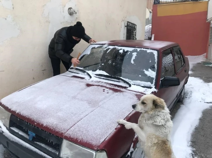 Bayburt buz kesti, Sibirya soğukları etkili oluyor
