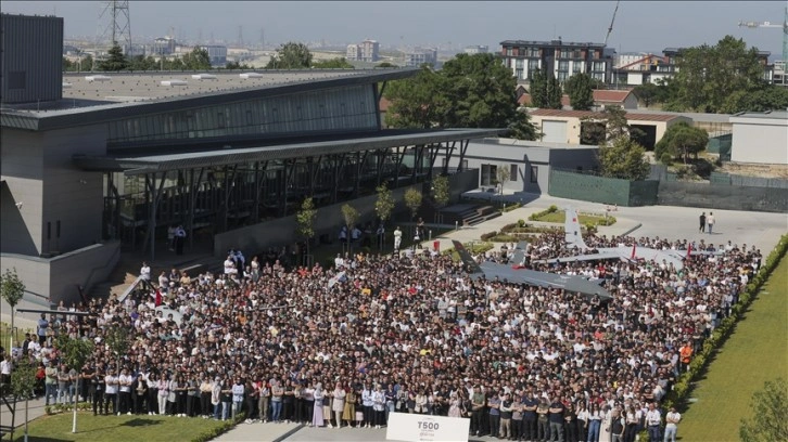 Bayraktar TB2'nin 500'üncüsü üretim hattından çıktı