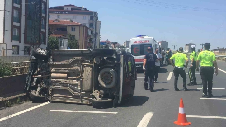 Bayram tatili dönüşü az daha faciayla sonuçlanacaktı
