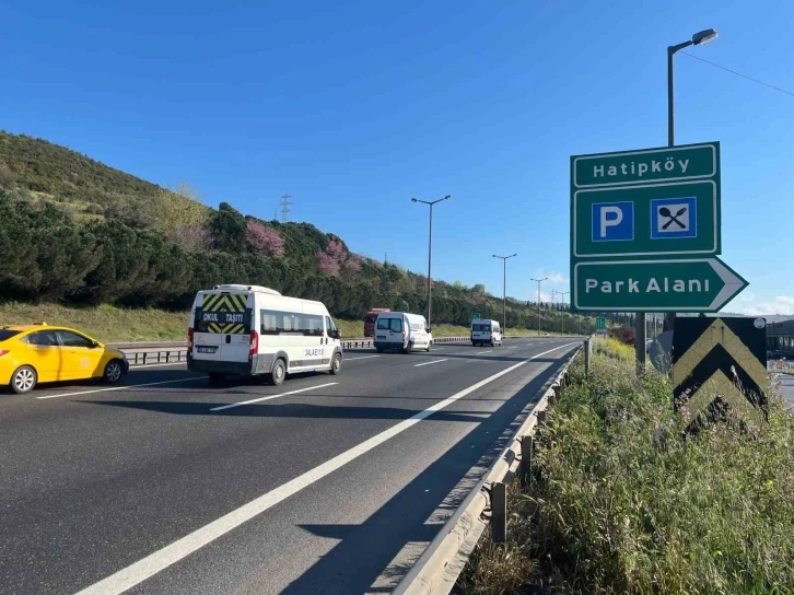 Bayram tatilinin 3’üncü gününde trafik akıcı seyrediyor
