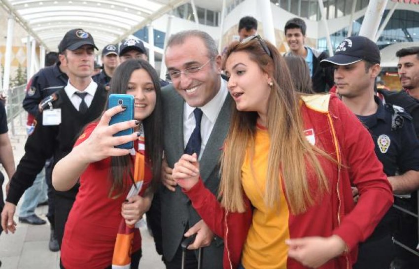 Galatasaray kafilesi Sivas'ta